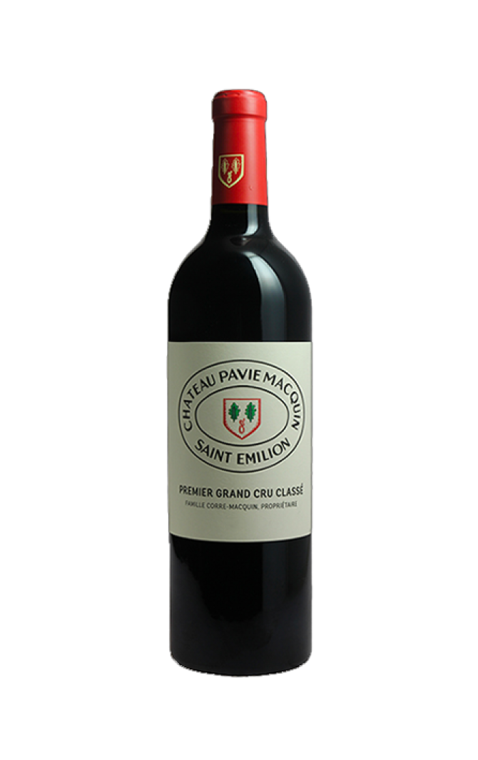 6PK Wooden Case: Château Pavie Macquin 2015